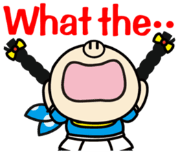 Milk girl Piga and her pail sticker #9607861