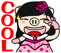 Milk girl Piga and her pail sticker #9607876