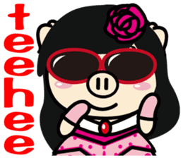 Milk girl Piga and her pail sticker #9607877