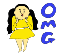 Percocious child 3 sticker #9608251