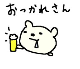 Cute Osaka Bear stickers! sticker #9608892