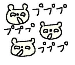 Cute Osaka Bear stickers! sticker #9608910