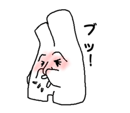 Pure white rabbit 2nd sticker #9608996