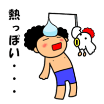 Mr Afro-hair macho 2 sticker #9609365