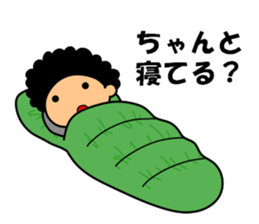 Mr Afro-hair macho 2 sticker #9609370