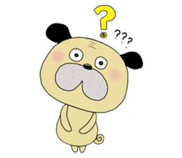 Jocho the Pug sticker #9609485