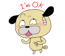 Jocho the Pug sticker #9609490