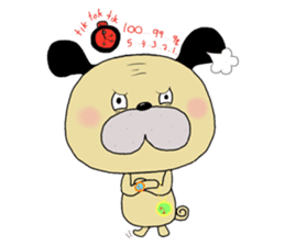 Jocho the Pug sticker #9609500