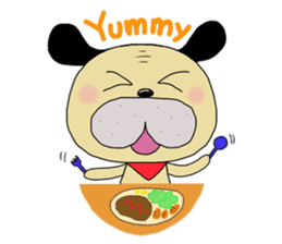 Jocho the Pug sticker #9609506