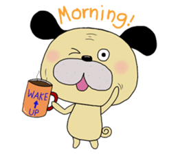 Jocho the Pug sticker #9609512