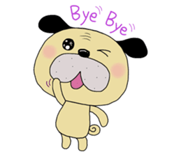 Jocho the Pug sticker #9609513