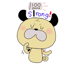 Jocho the Pug sticker #9609514