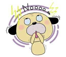 Jocho the Pug sticker #9609519