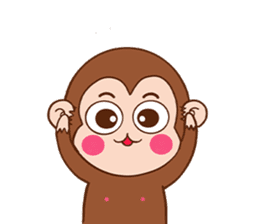 Odd Monkey ENG ver. sticker #9609740