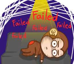 Odd Monkey ENG ver. sticker #9609755