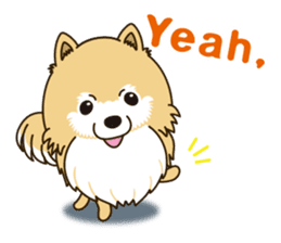 A sticker willingly. Pomeranian EV sticker #9609765