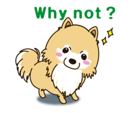 A sticker willingly. Pomeranian EV sticker #9609770