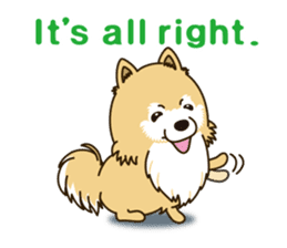 A sticker willingly. Pomeranian EV sticker #9609775