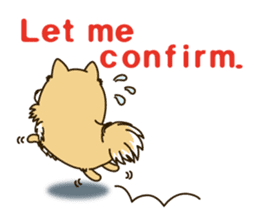 A sticker willingly. Pomeranian EV sticker #9609776