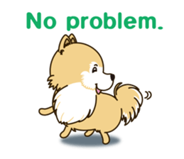 A sticker willingly. Pomeranian EV sticker #9609780