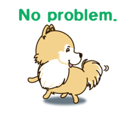 A sticker willingly. Pomeranian EV sticker #9609780