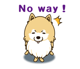 A sticker willingly. Pomeranian EV sticker #9609784