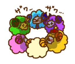 SheepsCloud moo's  basic sticker sticker #9610273