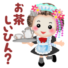 Maikohan in Kyoto 2 sticker #9610350