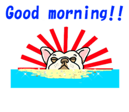 We are funny French Bulldogs sticker #9610361