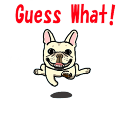 We are funny French Bulldogs sticker #9610364