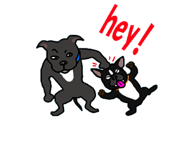 We are funny French Bulldogs sticker #9610371