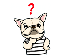 We are funny French Bulldogs sticker #9610386