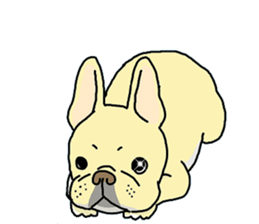 We are funny French Bulldogs sticker #9610394