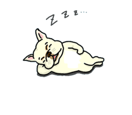 We are funny French Bulldogs sticker #9610398