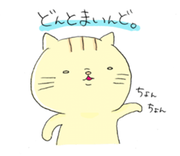 Two face  CAT sticker #9611038