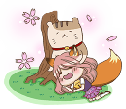 Monbi&Meowgi sticker #9611133