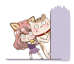 Monbi&Meowgi sticker #9611146