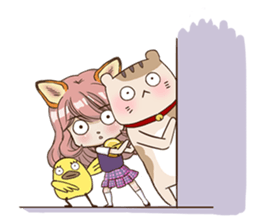 Monbi&Meowgi sticker #9611147