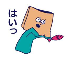 Cat and owner sticker #9611371