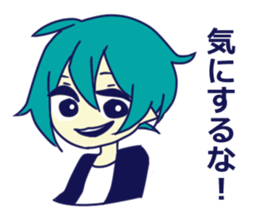 Cat and owner sticker #9611383