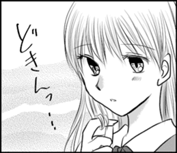 The girl who loves sticker #9611521