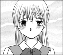 The girl who loves sticker #9611533