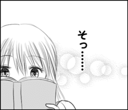 The girl who loves sticker #9611550