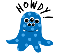 Talking Monster sticker #9611600