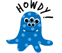 Talking Monster sticker #9611600