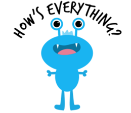 Talking Monster sticker #9611604