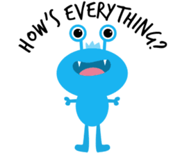 Talking Monster sticker #9611604