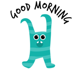 Talking Monster sticker #9611605