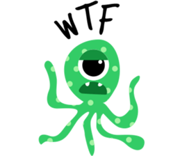 Talking Monster sticker #9611621