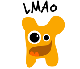 Talking Monster sticker #9611622